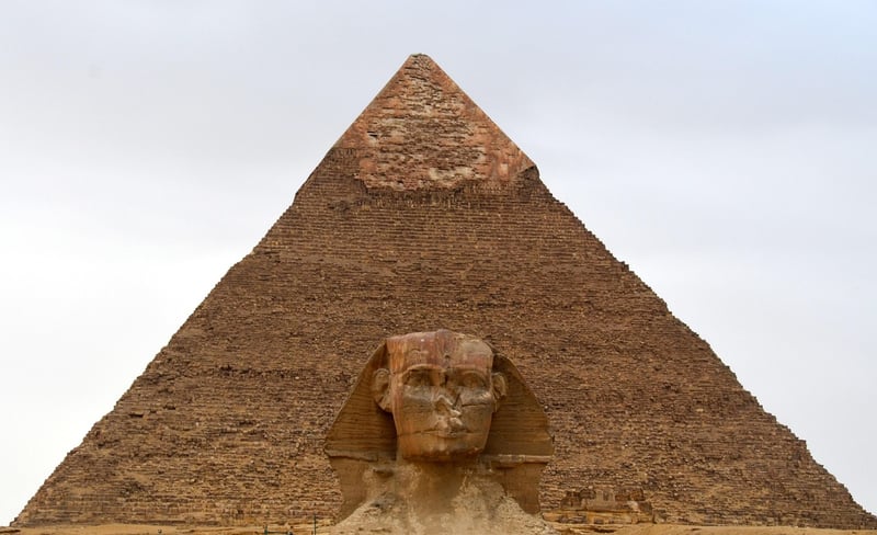 Pyramids in Egypt